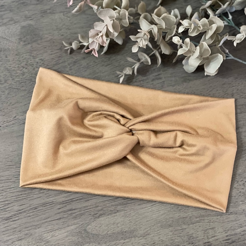Mocha twist headband